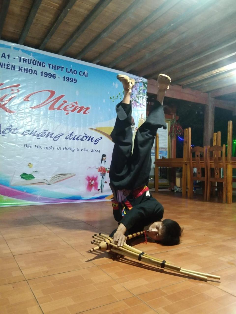 A Lin Homestay Bac Ha Εξωτερικό φωτογραφία